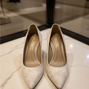 Ralph Lauren Elegant Cream Heels